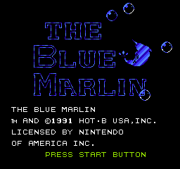 Blue Marlin, The (USA) Title Screen